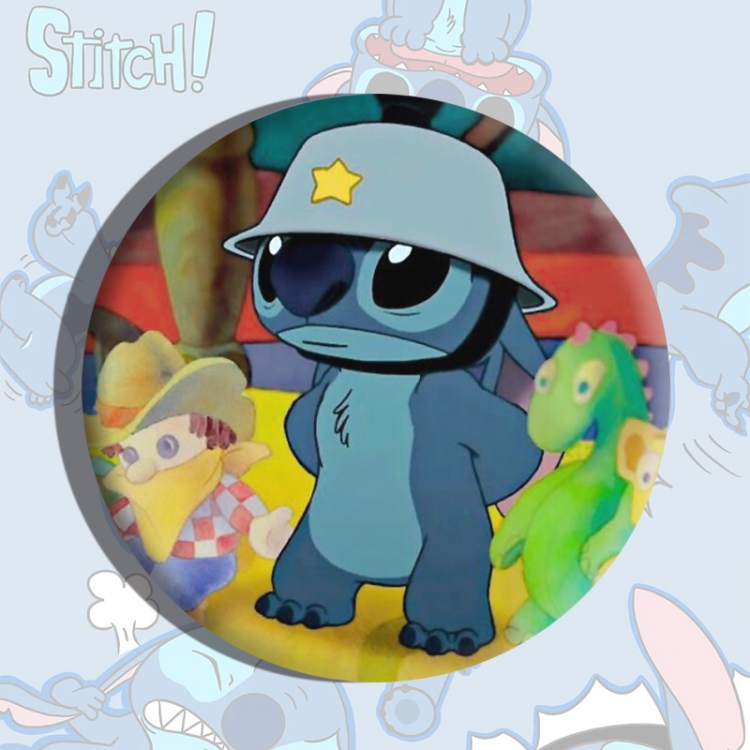 Lilo & Stitch Anime tinplate brooch badge price for 5 pcs