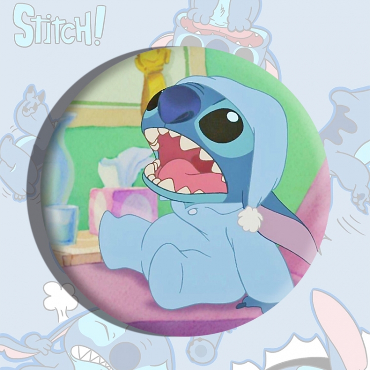 Lilo & Stitch Anime tinplate brooch badge price for 5 pcs