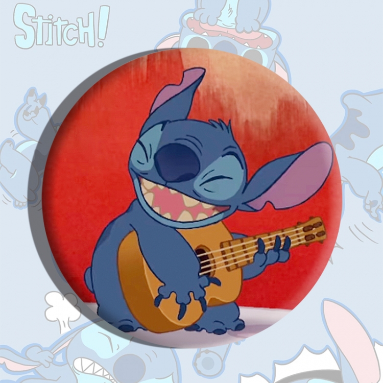 Lilo & Stitch Anime tinplate brooch badge price for 5 pcs