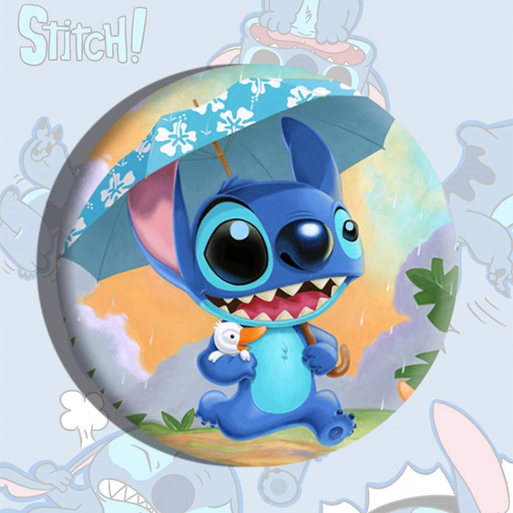 Lilo & Stitch Anime tinplate brooch badge price for 5 pcs