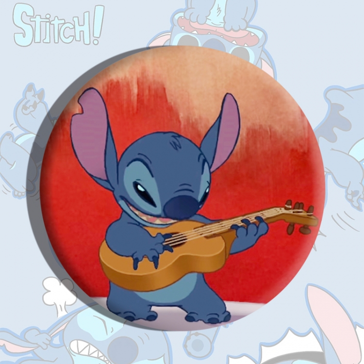 Lilo & Stitch Anime tinplate brooch badge price for 5 pcs