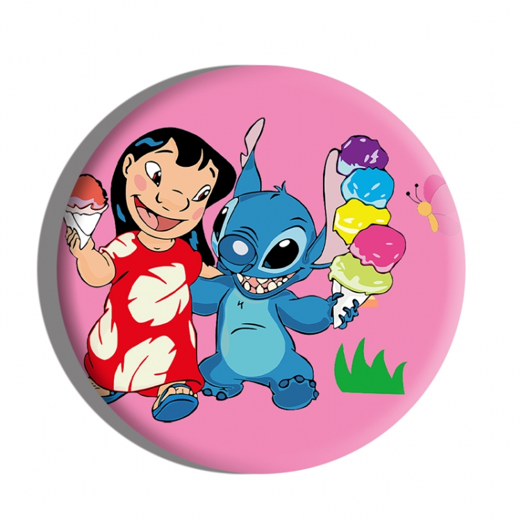 Lilo & Stitch Anime tinplate brooch badge price for 5 pcs