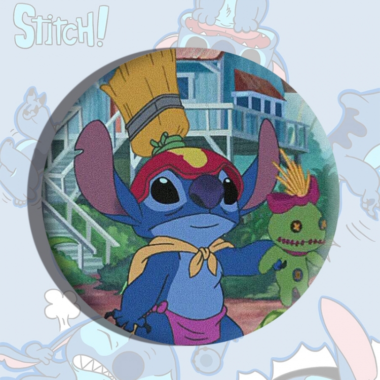 Lilo & Stitch Anime tinplate brooch badge price for 5 pcs