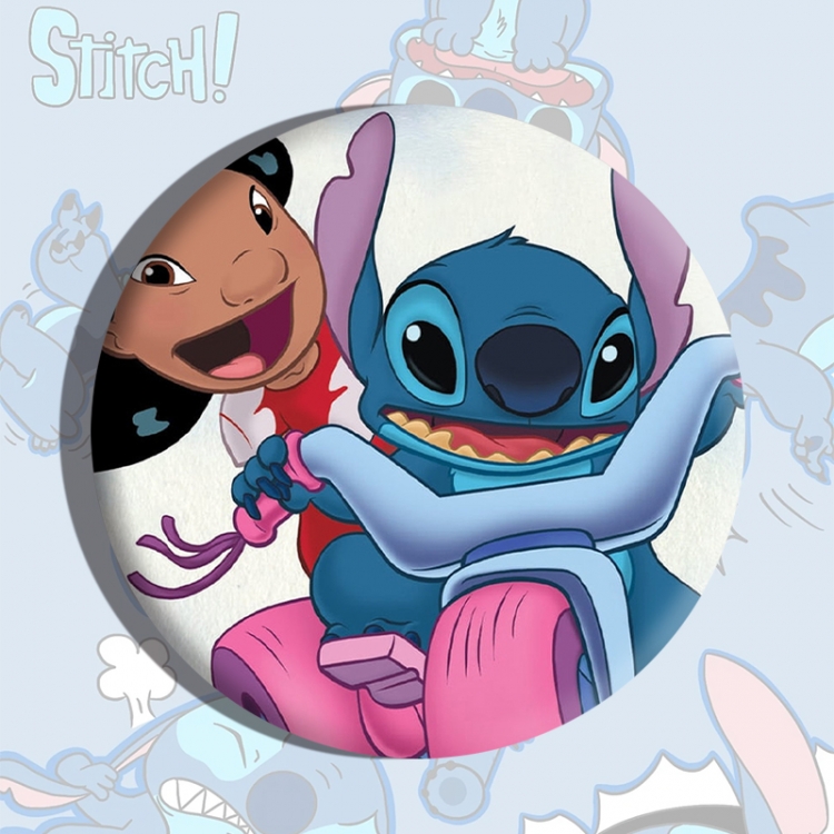 Lilo & Stitch Anime tinplate brooch badge price for 5 pcs