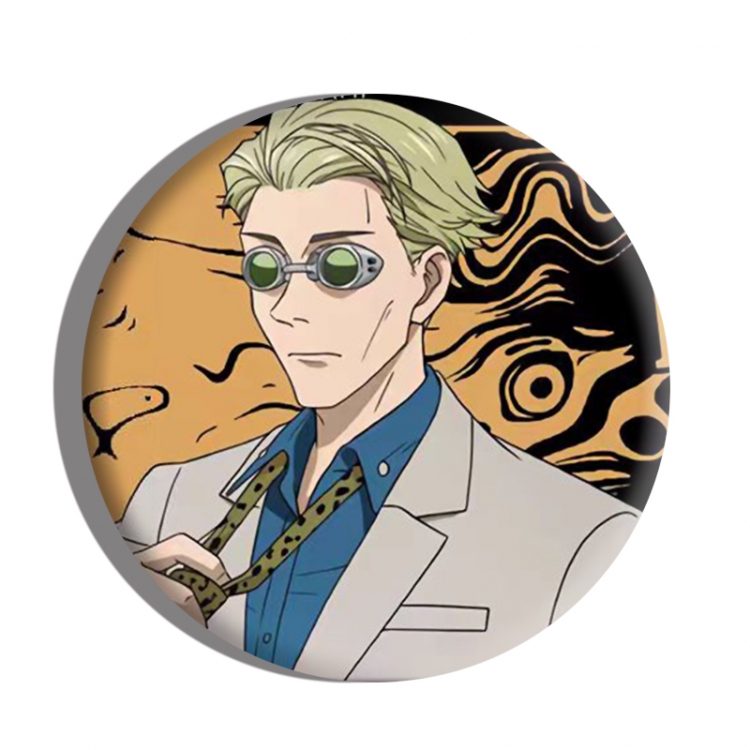 Jujutsu Kaisen Anime tinplate brooch badge price for 5 pcs