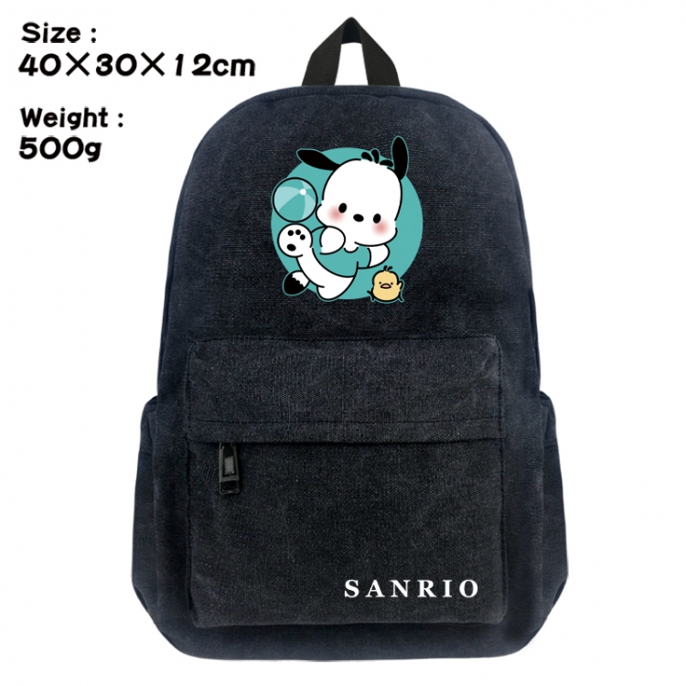 sanrio Canvas top and bottom backpack 40X30X12CM