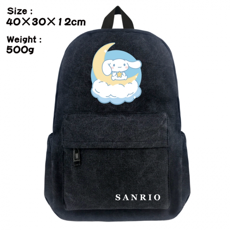 sanrio Canvas top and bottom backpack 40X30X12CM