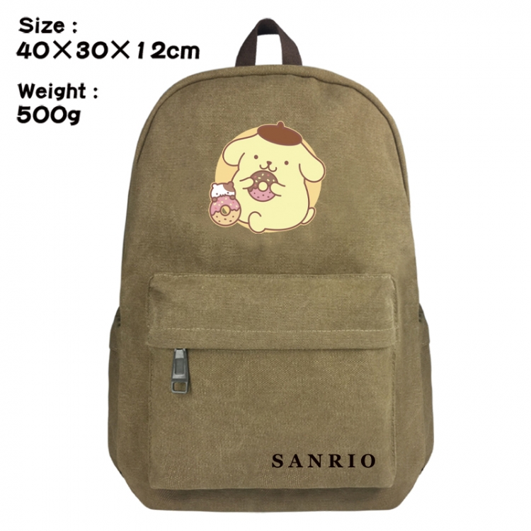 sanrio Canvas top and bottom backpack 40X30X12CM