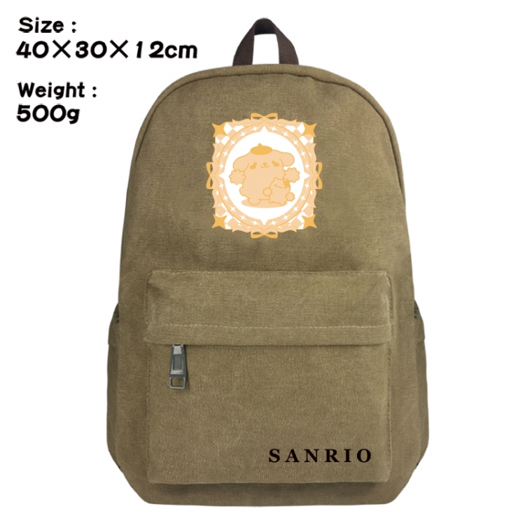 sanrio Canvas top and bottom backpack 40X30X12CM