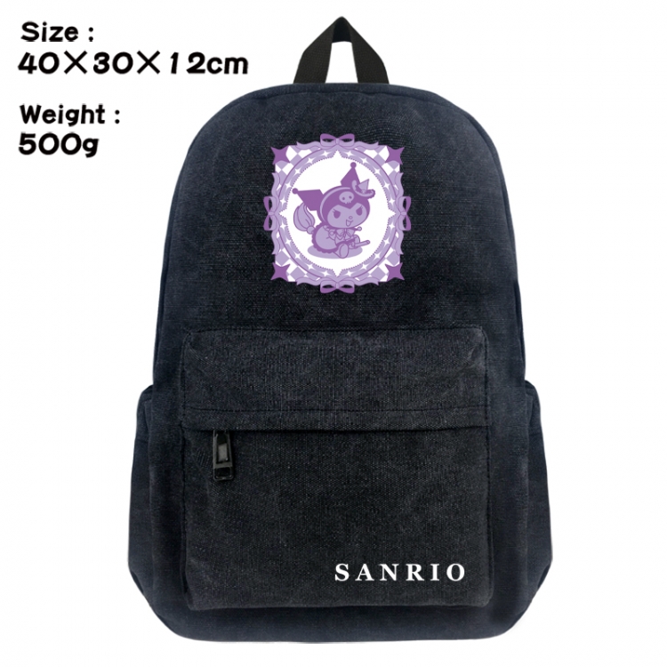 sanrio Canvas top and bottom backpack 40X30X12CM