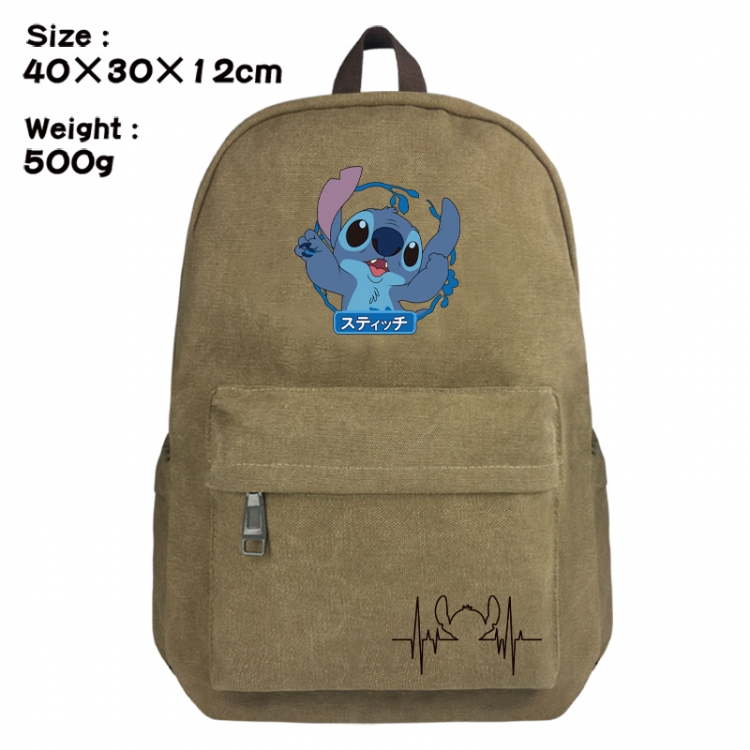 Lilo & Stitch Canvas top and bottom backpack 40X30X12CM