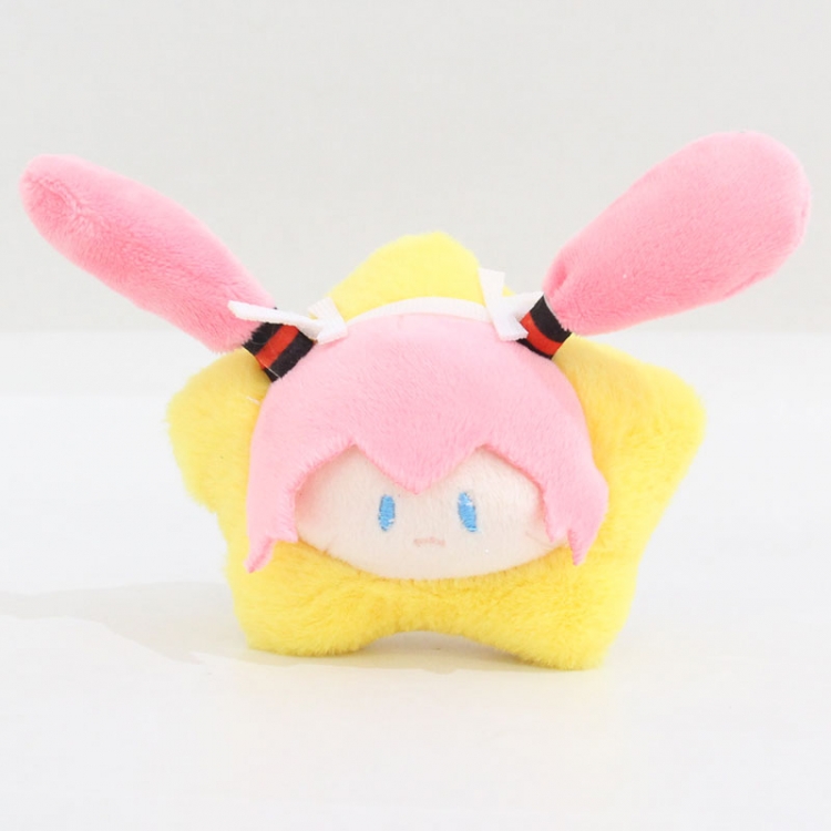 Hatsune Miku Little rabbit fur PP cotton plush toy 10x11x7cm price for 5 pcs