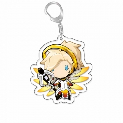 Overwatch Anime Acrylic Keycha...