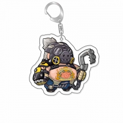 Overwatch Anime Acrylic Keycha...