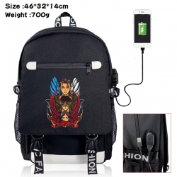 Shingeki no Kyojin canvas USB ...