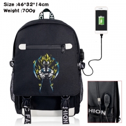 DRAGON BALL canvas USB backpac...