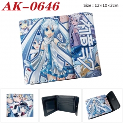 Hatsune Miku Anime PU leather ...