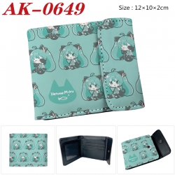 Hatsune Miku Anime PU leather ...