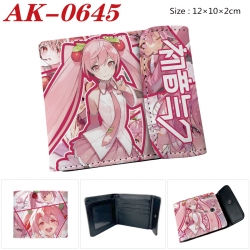 Hatsune Miku Anime PU leather ...