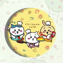 Chiikawa Anime tinplate brooch...