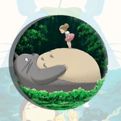 TOTORO Anime tinplate brooch b...