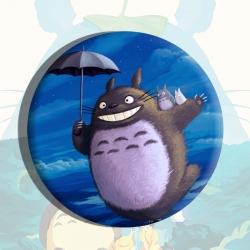 TOTORO Anime tinplate brooch b...