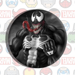 venom Anime tinplate brooch ba...