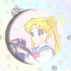 sailormoon Anime tinplate broo...