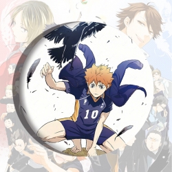 Haikyuu!! Anime tinplate brooc...