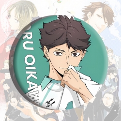 Haikyuu!! Anime tinplate brooc...