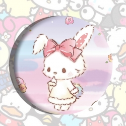 sanrio Anime tinplate brooch b...