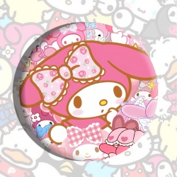 sanrio Anime tinplate brooch b...