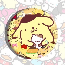 sanrio Anime tinplate brooch b...