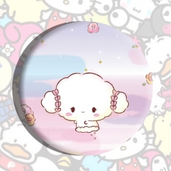 sanrio Anime tinplate brooch b...