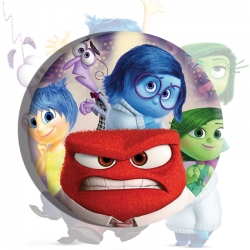 Inside Out Anime tinplate broo...