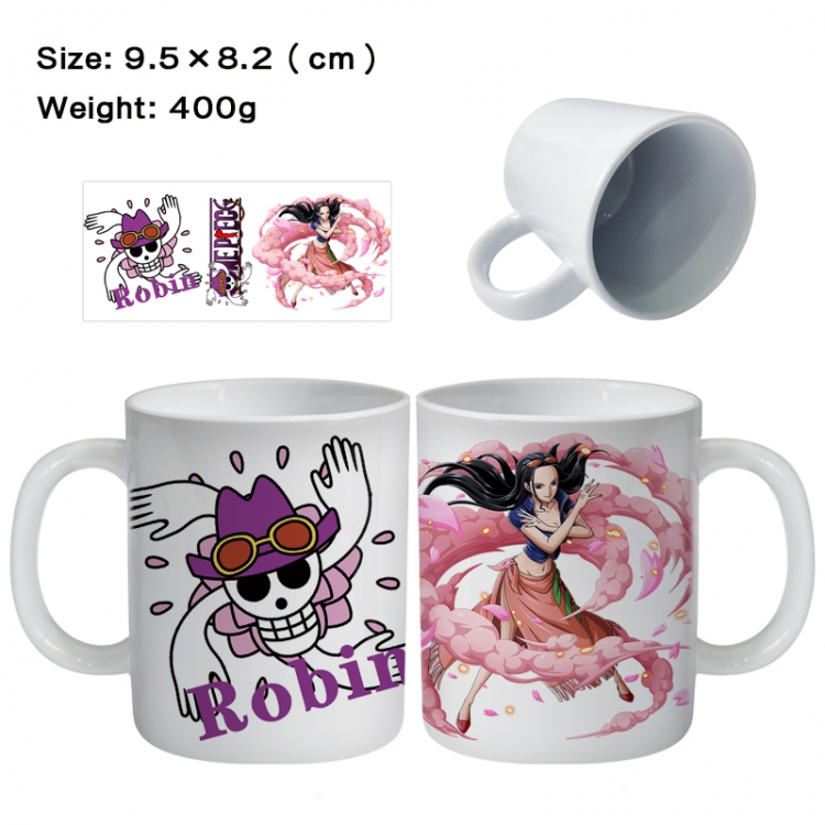 One Piece Anime peripheral ceramic cup tea cup drinking cup 9.5X8.2cm