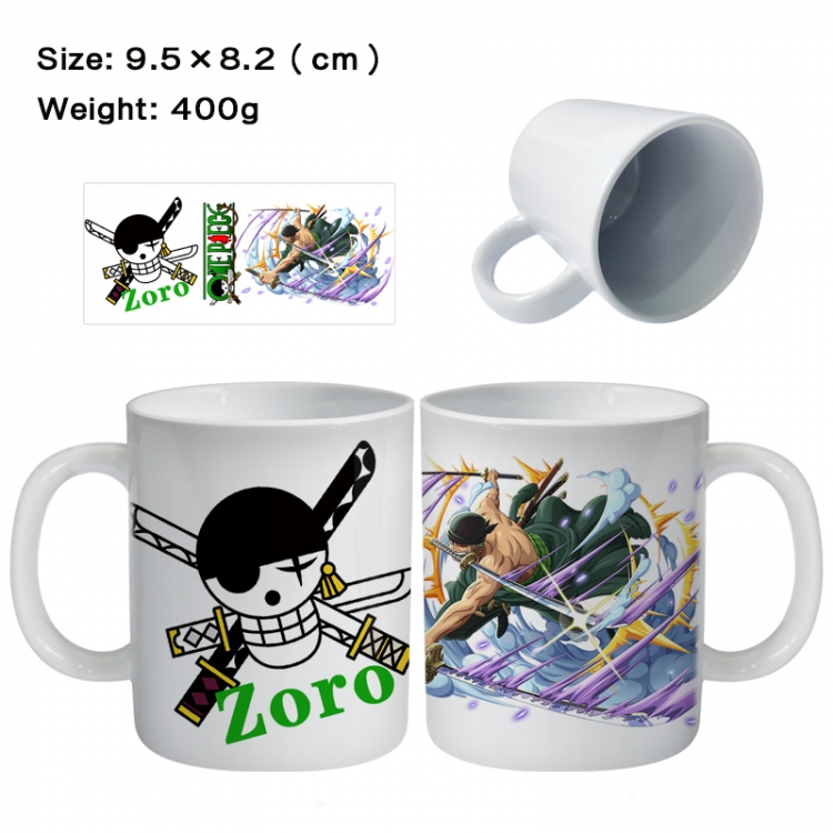 One Piece Anime peripheral ceramic cup tea cup drinking cup 9.5X8.2cm