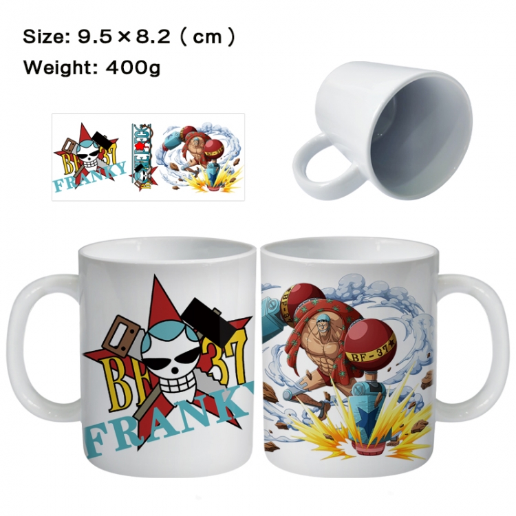 One Piece Anime peripheral ceramic cup tea cup drinking cup 9.5X8.2cm