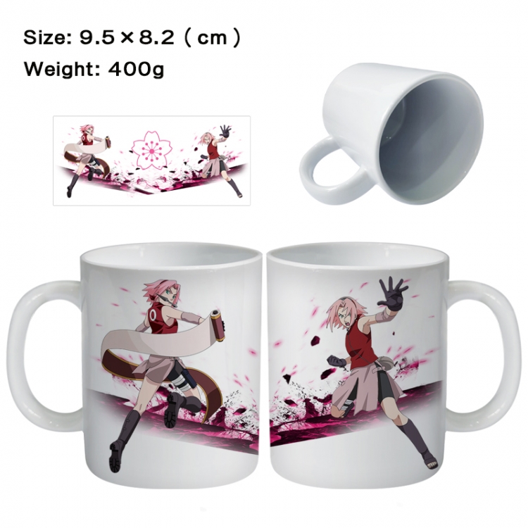 Naruto Anime peripheral ceramic cup tea cup drinking cup 9.5X8.2cm