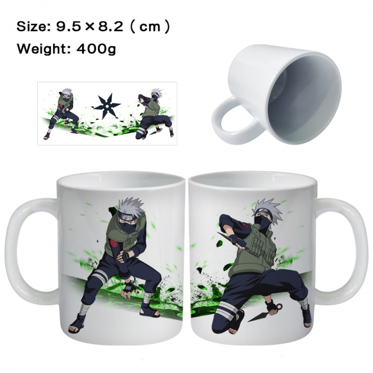 Naruto Anime peripheral ceramic cup tea cup drinking cup 9.5X8.2cm