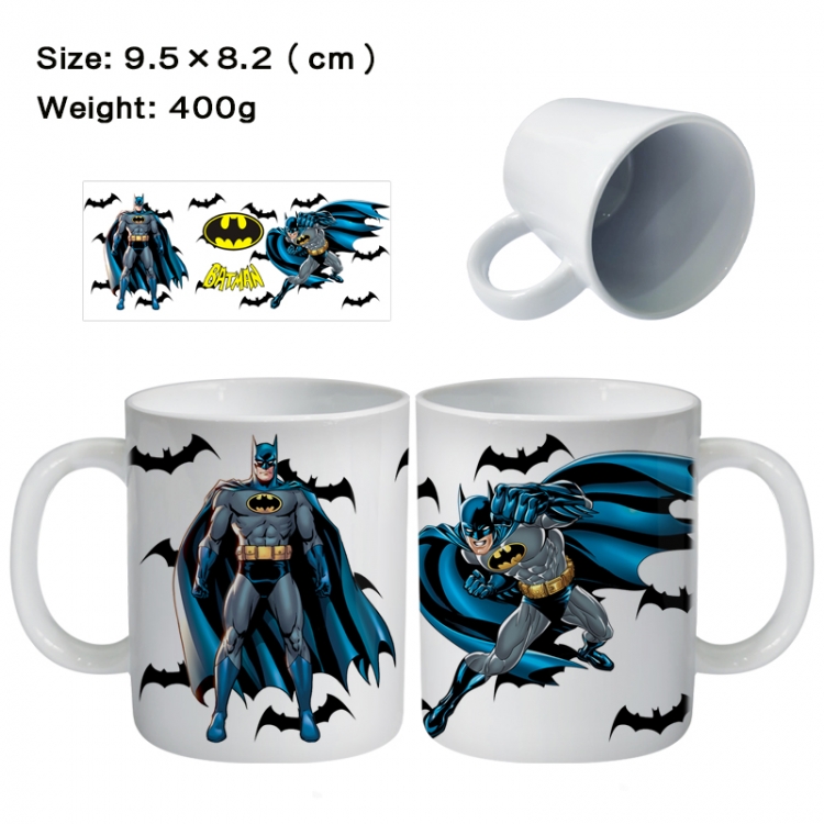 Batman Anime peripheral ceramic cup tea cup drinking cup 9.5X8.2cm