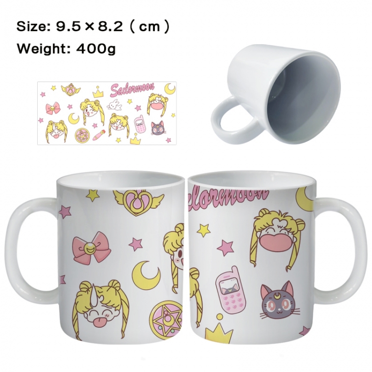 sailormoon Anime peripheral ceramic cup tea cup drinking cup 9.5X8.2cm