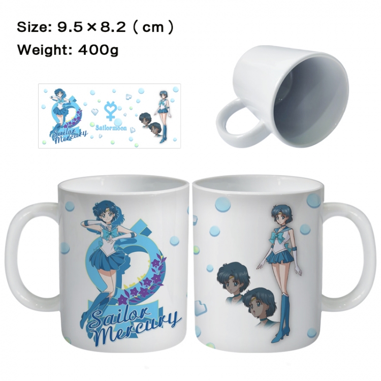 sailormoon Anime peripheral ceramic cup tea cup drinking cup 9.5X8.2cm