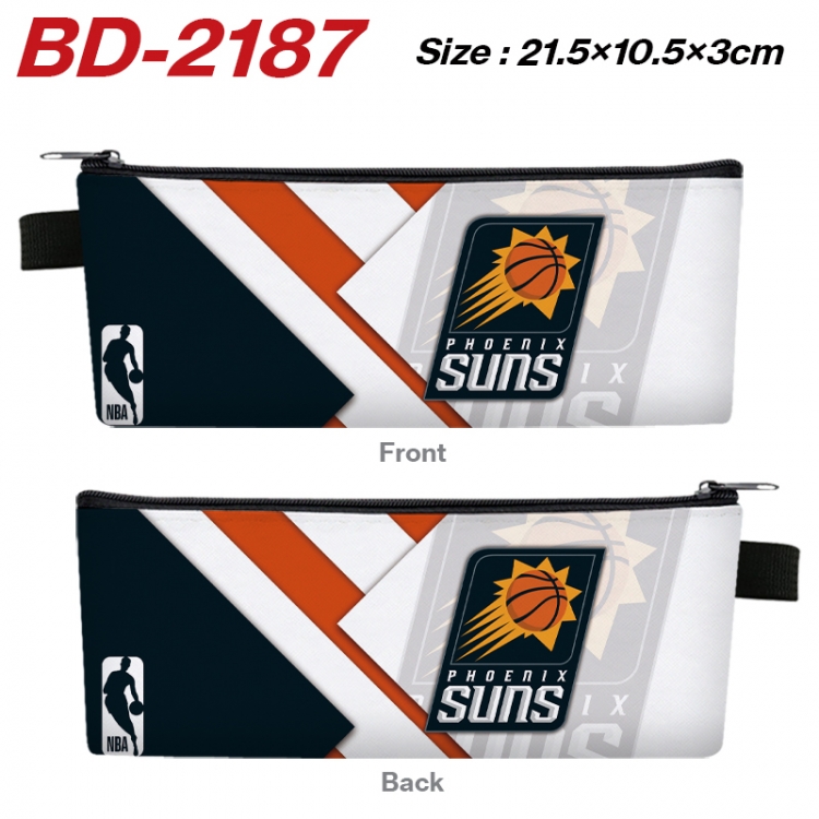 Sports star teams Animation color PU leather half fold wallet 11.5X9X2CM