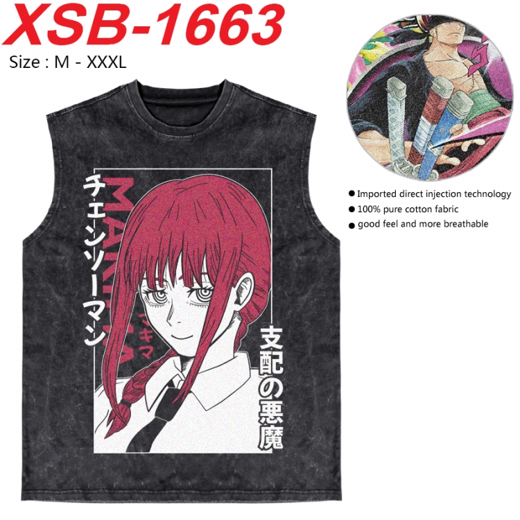 Tokyo Ghoul Anime pure cotton wash vest T-shirt 250g M-3XL 