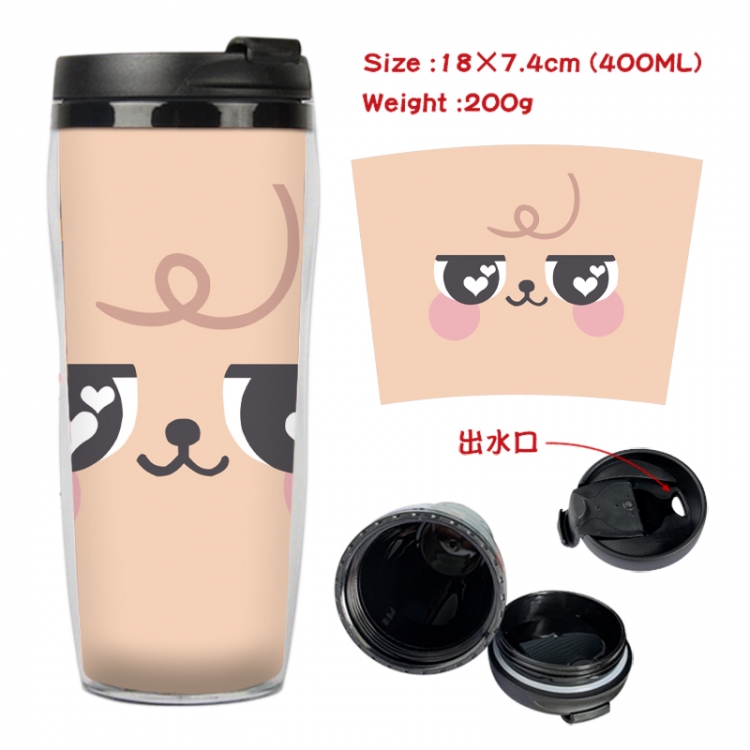 straykids Anime full-color double-layer water cup 18X7.4cm 400ml