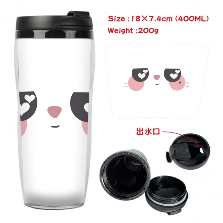 straykids Anime full-color double-layer water cup 18X7.4cm 400ml