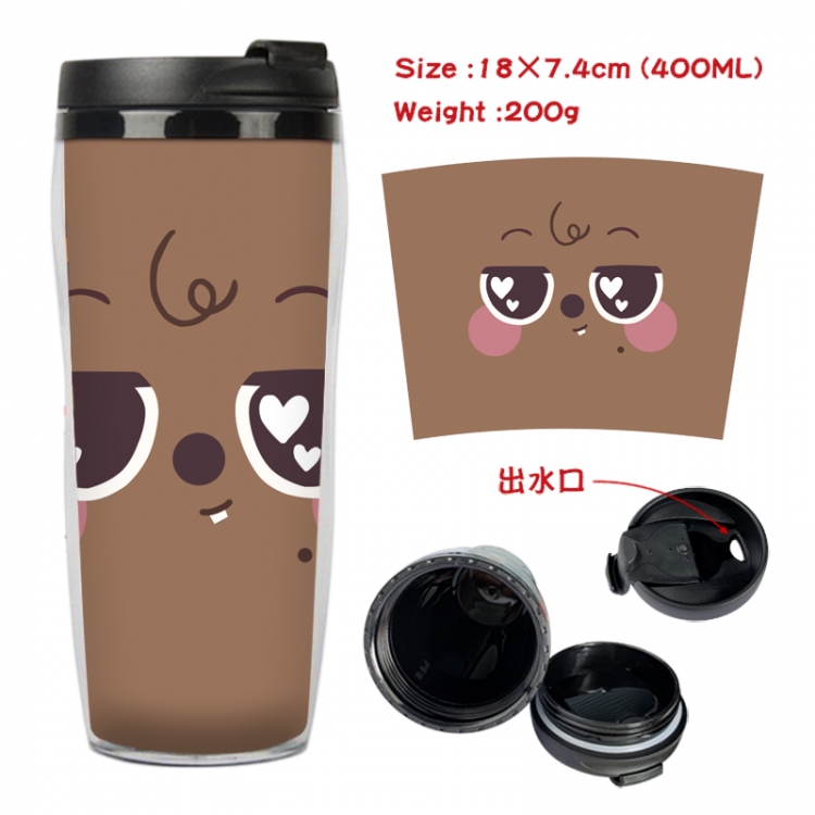 straykids Anime full-color double-layer water cup 18X7.4cm 400ml