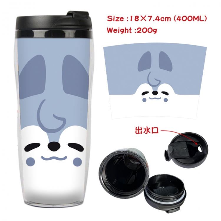 straykids Anime full-color double-layer water cup 18X7.4cm 400ml