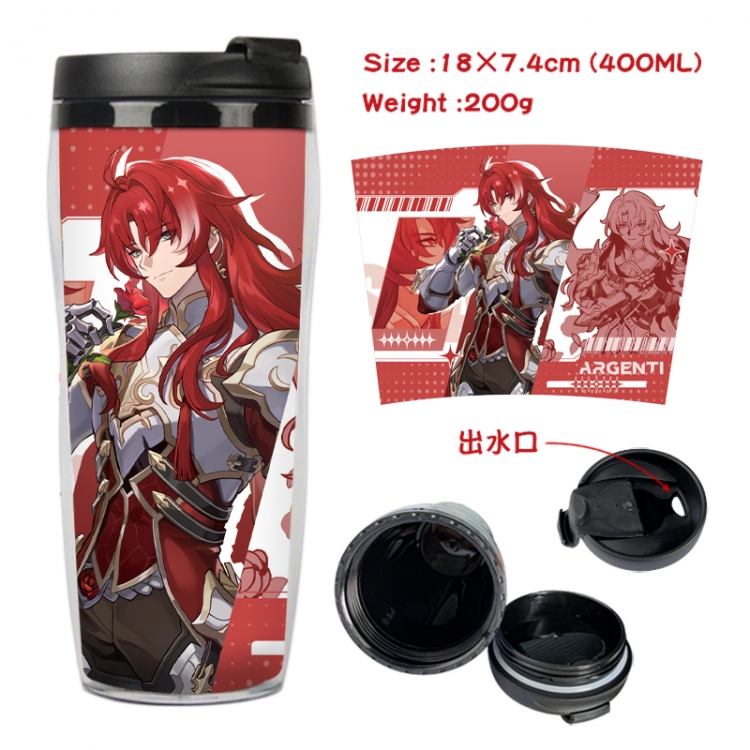 Honkai: Star Rail Anime full-color double-layer water cup 18X7.4cm 400ml